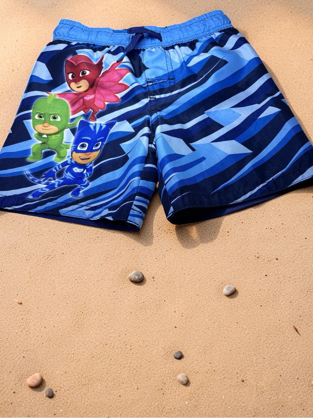 Like NEW PJ Masks Kids Swim Trunks with Owlette, Gekko and Catboy Size 4T